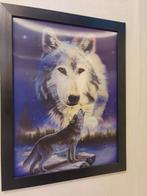 Schilderij wolf, Antiek en Kunst, Ophalen