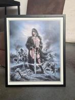 Verschillende ingelijste posters, Gebruikt, 50 tot 75 cm, Ophalen of Verzenden, Schilderij