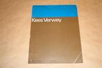 Kees Verwey. Het atelier van de schilder 1971-1978., Ophalen of Verzenden, Gelezen