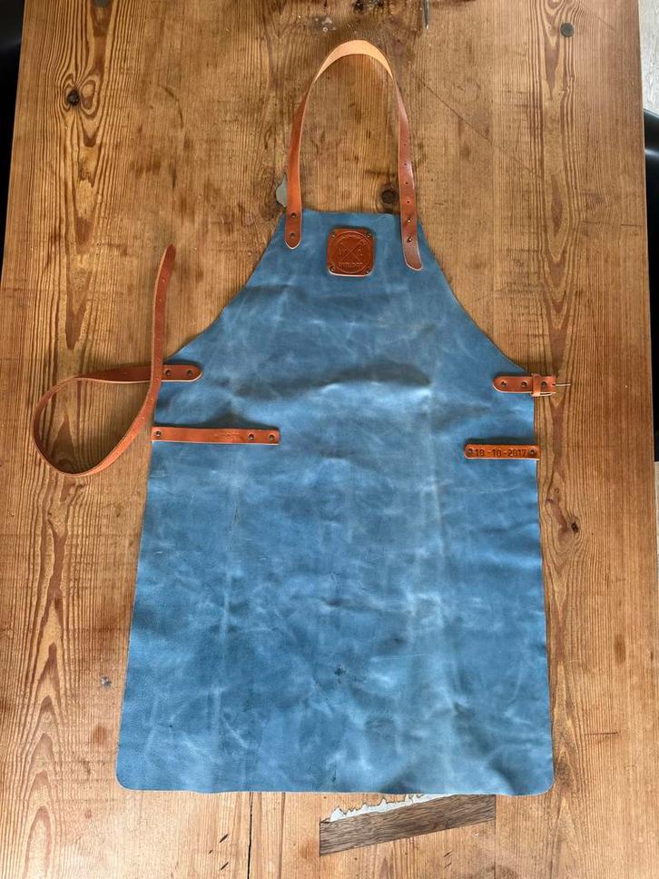 Witloft Leren Schort - Stoer & Stijlvol!, Kleding | Dames, Riemen en Ceinturen, Zo goed als nieuw, 80 tot 90 cm, Overige kleuren