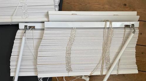 Wit houten jaloezieën 50,5x175cm, Huis en Inrichting, Stoffering | Gordijnen en Lamellen, Gebruikt, 150 tot 200 cm, 50 tot 100 cm