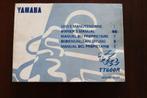 YAMAHA TT600 R 1997 - 2000 owner's manual, Ophalen of Verzenden, Yamaha