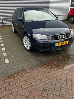 Audi A3 2.0 FSI 150PK 2004 NWE APK Airco/Trekhaak/Cruise, Auto's, Voorwielaandrijving, 65 €/maand, Stof, Zwart