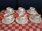 Café de Colombia Kopjes en Schotels (6 stuks), Huis en Inrichting, Keuken | Servies, Keramiek, Ophalen of Verzenden, Zo goed als nieuw
