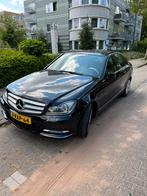 Mercedes C-Klasse C220cdi uit2013 Zwart facelift panoramadak, Auto's, Mercedes-Benz, Origineel Nederlands, Te koop, 5 stoelen