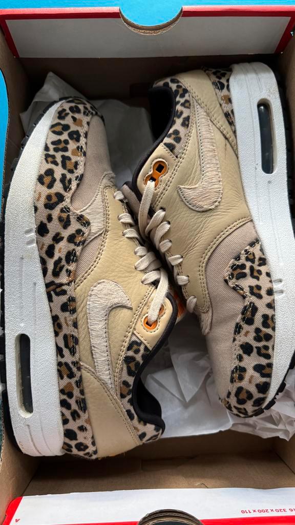 Nike Air Max 1 Leopard - Maat 40, Kleding | Dames, Schoenen, Nieuw, Sneakers of Gympen, Beige, Ophalen of Verzenden