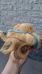 Carnaval verkleden assepoester pruik, Ophalen of Verzenden, Gebruikt, 122 t/m 128, Jongen of Meisje