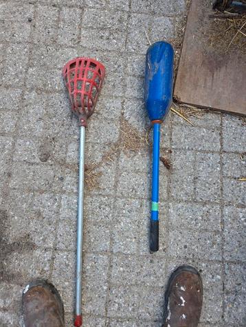 spel attribuut set van 12 lacrosse sticks en ca10 tamponstic beschikbaar voor biedingen