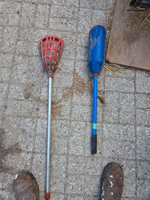 spel attribuut set van 12 lacrosse sticks en ca10 tamponstic, Hobby en Vrije tijd, Overige Hobby en Vrije tijd, Ophalen