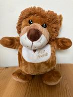 Pluche handpop leeuw zgan, Ophalen of Verzenden, Zo goed als nieuw, Overige typen