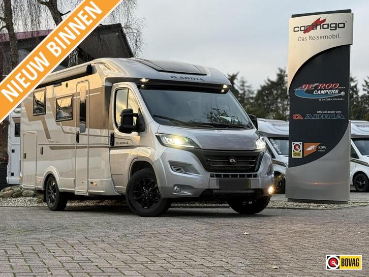 Adria Compact Supreme SL - 2025 - LENGTEBEDDEN-AUTOMAAT, Caravans en Kamperen, Campers, Bedrijf, tot en met 3, Half-integraal