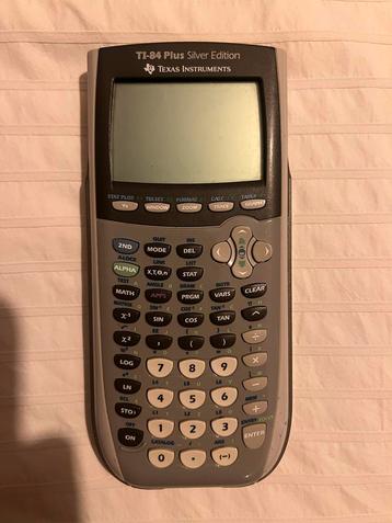 TI-84 plus Silver Edition grafische rekenmachine beschikbaar voor biedingen