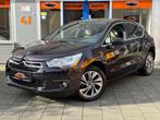 DS 4 1.2 PureTech Business Navigatie Leder Cruise 1e Eigenaa, Voorwielaandrijving, Gebruikt, Beige, Leder en Stof