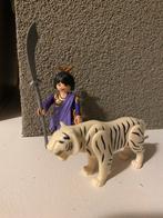 Playmobil Aziatische vechter met witte tijger, Ophalen of Verzenden, Zo goed als nieuw