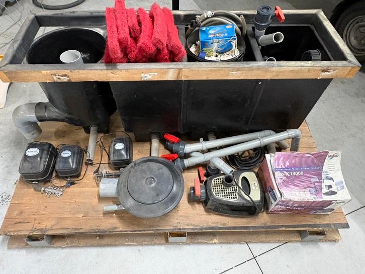 3 kamer filter incl toebehoren, Dieren en Toebehoren, Vissen | Aquaria en Toebehoren, Zo goed als nieuw, Filter of Co2, Ophalen of Verzenden