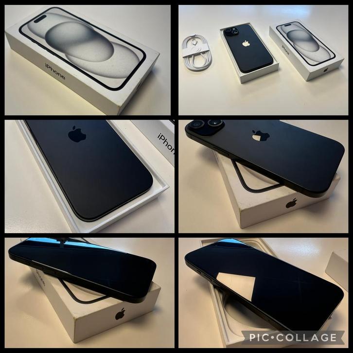 Apple iPhone 15 128GB Batterij 100% ZGAN +Factuur & Garantie, Telecommunicatie, Mobiele telefoons | Toebehoren en Onderdelen, Zo goed als nieuw