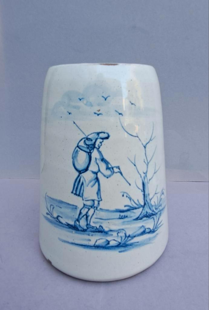 Antieke Blauw/Wit Aardewerk Kan Bierpul- Delfs, Antiek en Kunst, Antiek | Keramiek en Aardewerk, Ophalen of Verzenden