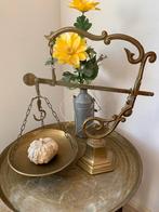 Antieke Koperen Weegschaal - Decoratief Stuk Woonaccessoire, Ophalen of Verzenden