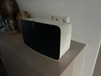 Sonos Play:5 Gen 2 wit (model S100) inclusief standaards, Ophalen of Verzenden, Zo goed als nieuw, Front, Rear of Stereo speakers
