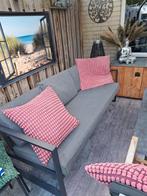 Lounge set antraciet, Tuin en Terras, Ophalen, Gebruikt, Bank