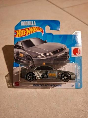 Hot Wheels Nissan Skyline GT-R R33 Godzilla, Custom! beschikbaar voor biedingen