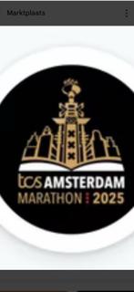 TCS amsterdam marathon ticket, Eén persoon, Oktober