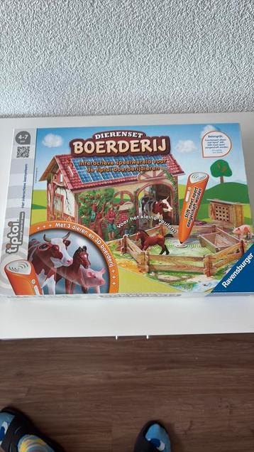 Tiptoi: Dierenset Boerderij beschikbaar voor biedingen