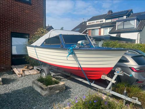 Rana 17 te koop met suzuki 15pk 4tact, Watersport en Boten, Vis- en Consoleboten, Zo goed als nieuw, 10 tot 30 pk, 3 tot 6 meter