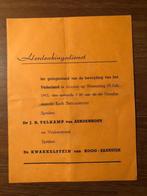 1945 Brvrijding Zaandam Herddeningsdienst in gereformeerde, Verzenden, Gelezen