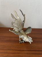 Vintage beeld haan frans design frans vintage messing, Antiek en Kunst, Ophalen of Verzenden