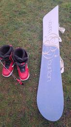 Burton snowboard met schoenen, Ophalen of Verzenden, Gebruikt, Schoenen