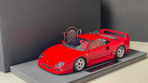Ferrari F40 rood TopMarques zeldzaam Mint PDJ, Hobby en Vrije tijd, Modelauto's | 1:18, Zo goed als nieuw, Auto, Overige merken