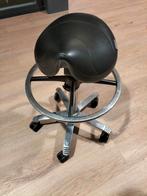 Zadelkruk / Balstoel - Zwart, Huis en Inrichting, Bureaustoelen, Gebruikt, Zwart, Ophalen of Verzenden, Bureaukruk