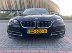 BMW 5-Serie 520d EDE 190pk Aut. 2015 Zwart en lederbekleding, Auto's, BMW, Automaat, Achterwielaandrijving, 1995 cc, Euro 6