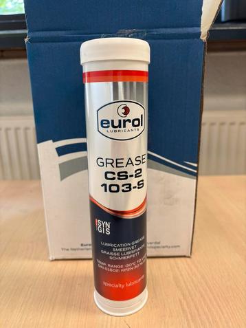 2x Doos Eurol Grease CS-2 103-S Smeervet 12 x 400g beschikbaar voor biedingen