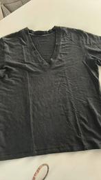 10 Days linnen shirt, Verzenden, Zo goed als nieuw, Zwart, Korte mouw