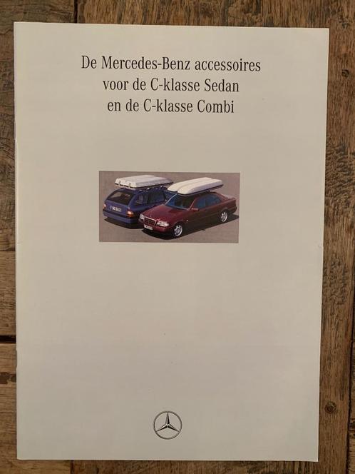 Folder brochure Mercedes-Benz C-klasse Accessoires 1996 W202, Boeken, Auto's | Folders en Tijdschriften, Nieuw, Mercedes, Ophalen of Verzenden