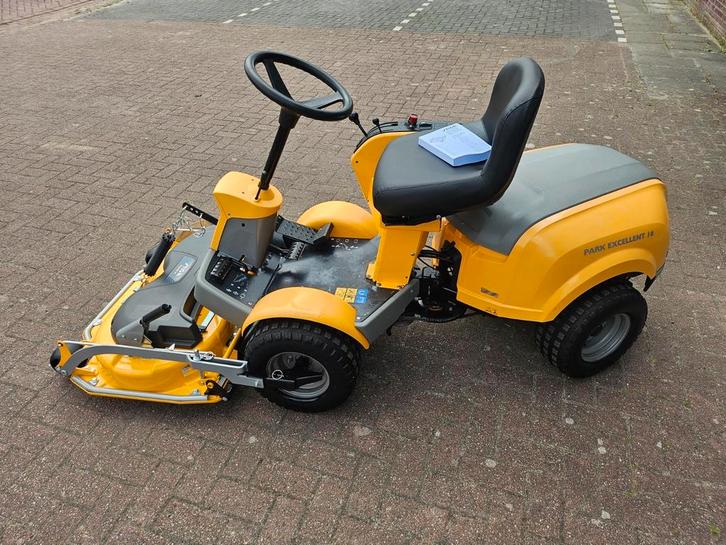 Zitmaaier stiga park excellent 16 knikmaaier, Tuin en Terras, Grasmaaiers, Zo goed als nieuw, 50 cm of meer, Cirkelmaaier, Ophalen