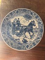 Delfts Blauw Wandbord Friese Sjees Anno 1800, Antiek en Kunst, Ophalen of Verzenden