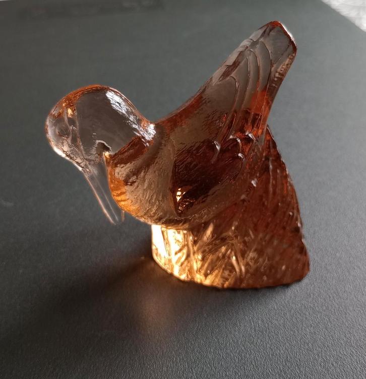 Kosta Boda glas vogel Houtsnip Paul Hoff limited edition, Antiek en Kunst, Antiek | Glas en Kristal, Ophalen of Verzenden