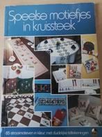 speelse motiefjes in kruissteek, Ophalen of Verzenden, Zo goed als nieuw, Handborduren, Patroon
