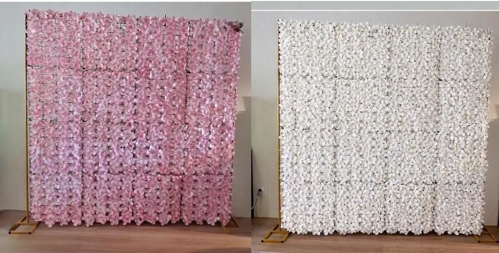 Flowerwall / bloemenwall 2x2 meter te huur voor €75, Ophalen, Winkel, Super of Benzinepomp, Zegels, Bonnen of Punten