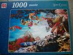 JUMBO Puzzel 1000 stukjes. Fall Flung van Tom Cross., Ophalen of Verzenden, 500 t/m 1500 stukjes, Gebruikt, Legpuzzel