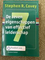 De zeven eigenschappen van effectief leiderschap, Boeken, Ophalen of Verzenden, Zo goed als nieuw