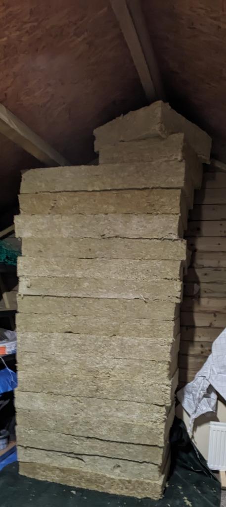 Rockwool RockSono Base 140-160mm, Doe-het-zelf en Verbouw, Isolatie en Afdichting, Nieuw, Muurisolatie, Dakisolatie, Steenwol