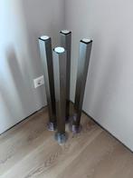 4x Ikea metalen poten bureau, Ophalen, Tafelpoot, Minder dan 50 cm, Gebruikt