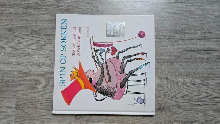 Ted van Lieshout - Spin op sokken, Boeken, Prentenboeken en Plaatjesalbums, Zo goed als nieuw, Ophalen of Verzenden