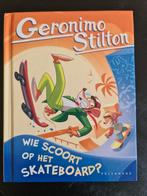 Geronimo Stilton - Wie scoort op het skateboard? Nieuw, Ophalen of Verzenden, Nieuw, Geronimo Stilton, Fictie algemeen