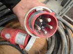 Krachtstroomkabel, 25 meter, 63A, Doe-het-zelf en Verbouw, Elektra en Kabels, Ophalen, Gebruikt, Kabel of Snoer