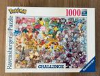 Pokemon Challenge puzzel 1000 stukjes, Hobby en Vrije tijd, Denksport en Puzzels, Ophalen of Verzenden, 500 t/m 1500 stukjes, Zo goed als nieuw
